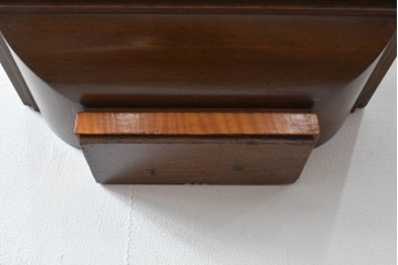 和製アンティーク　精工舎(SEIKOSHA、セイコー)　TRADE(S)MARK　花の彫刻が素敵な掛け時計　(R-072158)