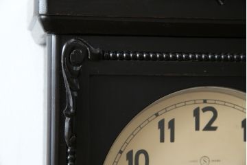 和製アンティーク　精工舎(SEIKOSHA、セイコー)　14DAY　TRADE(S)MARK　レリーフデザインが素敵な掛け時計(柱時計、古時計、振り子時計)(R-072160)