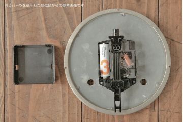 和製アンティーク　愛知時計電機(アイチ、AICHI)　AC TRADE MARK(トレードマーク)　大正ロマンの雰囲気漂う掛け時計(柱時計、古時計、振り子時計)(R-072165)