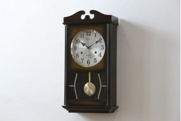 和製アンティーク　SEIKO(セイコー)　30DAY　クォーツ式　昔懐かしい雰囲気を醸し出す掛け時計(柱時計、古時計、振り子時計)(R-072170)