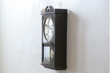 和製アンティーク　SEIKO(セイコー)　30DAY　クォーツ式　昔懐かしい雰囲気を醸し出す掛け時計(柱時計、古時計、振り子時計)(R-072170)
