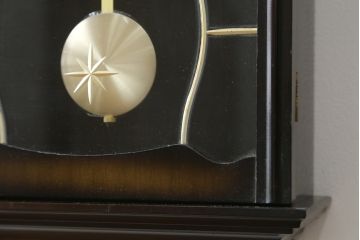 和製アンティーク　SEIKO(セイコー)　30DAY　クォーツ式　昔懐かしい雰囲気を醸し出す掛け時計(柱時計、古時計、振り子時計)(R-072170)