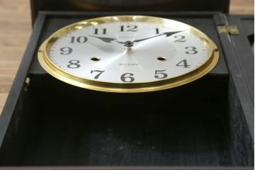 和製アンティーク　SEIKO(セイコー)　30DAY　クォーツ式　昔懐かしい雰囲気を醸し出す掛け時計(柱時計、古時計、振り子時計)(R-072170)