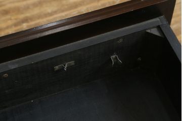 和製アンティーク　SEIKO(セイコー)　30DAY　クォーツ式　昔懐かしい雰囲気を醸し出す掛け時計(柱時計、古時計、振り子時計)(R-072170)