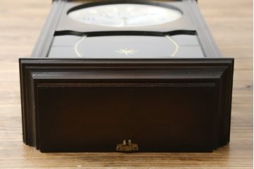 和製アンティーク　SEIKO(セイコー)　30DAY　クォーツ式　昔懐かしい雰囲気を醸し出す掛け時計(柱時計、古時計、振り子時計)(R-072170)