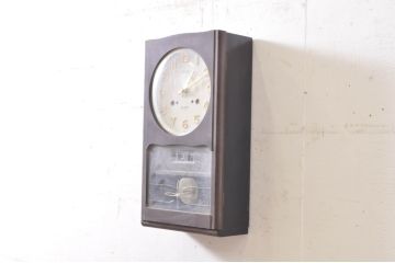 和製アンティーク　SEIKO(セイコー)　30DAY　昔懐かしい雰囲気を醸し出す掛け時計(柱時計、古時計、振り子時計)(R-072177)