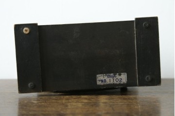 和製アンティーク　Meiji(明治時計社)　30DAY　文字盤がおしゃれな置き時計　(R-072195)