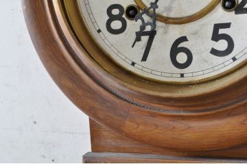 和製アンティーク　KIRIN CLOCK　レトロモダンなデザインが魅力的な掛け時計(柱時計、古時計)(R-072201)