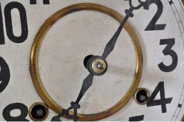 和製アンティーク　KIRIN CLOCK　レトロモダンなデザインが魅力的な掛け時計(柱時計、古時計)(R-072201)