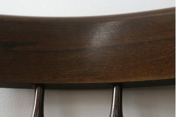 中古　飛騨産業　キツツキ　穂高シリーズ　WINDSOR　ブナ材　カントリースタイルにおすすめのウィンザーチェア4脚セット(ウインザーチェア、ダイニングチェア、板座チェア、椅子、イス)(R-072204)