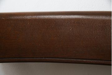 和製ビンテージ　松本民芸家具　背貫のデザインが目を引くB型ワイコムチェア2脚セット(板座チェア、ワークチェア、ダイニングチェア、イス、椅子、ヴィンテージ)(定価2脚で約24万円)(R-072207)