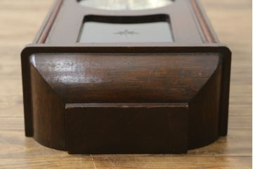 和製アンティーク　Meiji(明治時計社)　クラシカルなデザインがおしゃれな掛け時計(柱時計、古時計、振り子時計)(R-072228)