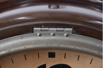 和製アンティーク　精工舎(SEIKOSHA、セイコー)　丸形　レトロなデザインが魅力的な掛け時計　(R-072236)