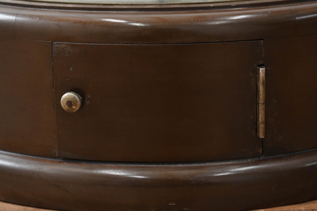 和製アンティーク　精工舎(SEIKOSHA、セイコー)　丸形　レトロなデザインが魅力的な掛け時計　(R-072236)