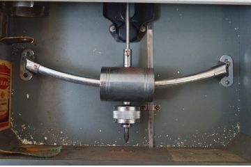和製アンティーク　National(ナショナル)　トランジスタクロック　レトロなデザインと色合いがおしゃれな掛け時計(柱時計、古時計、振り子時計)(R-072242)