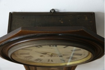 和製アンティーク　明治時計製　TRADE MARK(トレードマーク)　クラシカルな雰囲気漂う大型掛け時計　(R-072247)