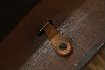 和製アンティーク　明治時計製　TRADE MARK(トレードマーク)　クラシカルな雰囲気漂う大型掛け時計　(R-072247)