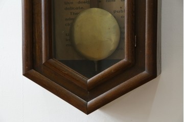 和製アンティーク　明治時計製　TRADE MARK(トレードマーク)　クラシカルな雰囲気漂う大型掛け時計　(R-072247)