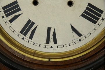 和製アンティーク　明治時計製　TRADE MARK(トレードマーク)　クラシカルな雰囲気漂う大型掛け時計　(R-072247)