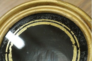 アンティーク時計　アメリカ　E. INGRAHAM&CO(イングラハム)　振り子の意匠が魅力的な四つ丸本だるま時計　(R-072248)