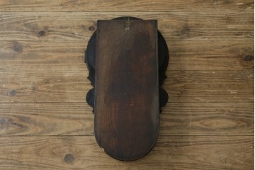 アンティーク時計　アメリカ　E. INGRAHAM&CO(イングラハム)　振り子の意匠が魅力的な四つ丸本だるま時計　(R-072248)