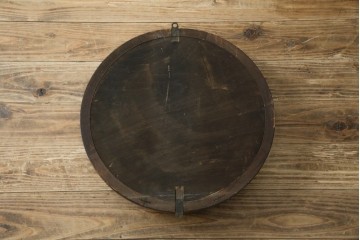 和製アンティーク　精工舎(SEIKOSHA、セイコー)　丸形　レトロなデザインが魅力的な掛け時計　(R-072254)