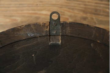 和製アンティーク　精工舎(SEIKOSHA、セイコー)　丸形　レトロなデザインが魅力的な掛け時計　(R-072254)