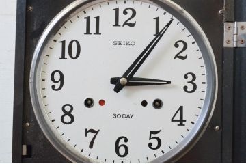 和製アンティーク　SEIKO(セイコー)　レトロな雰囲気を高めてくれる掛け時計(柱時計、古時計、振り子時計)(R-072262)