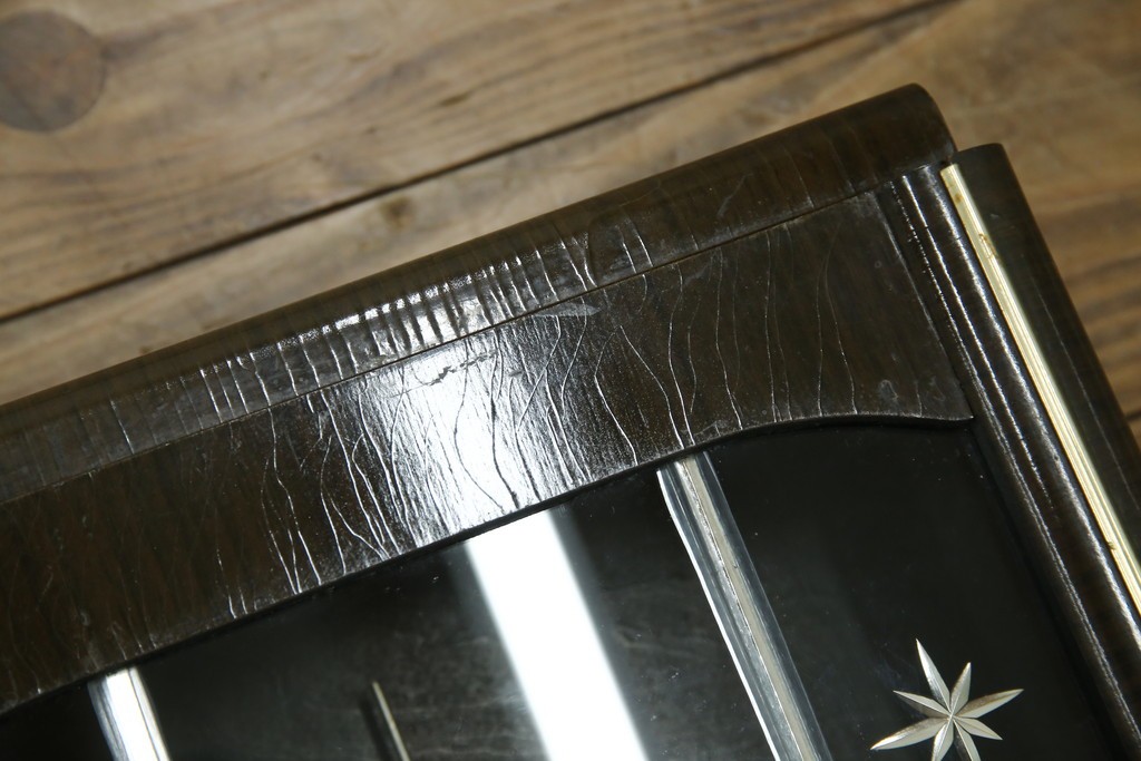 和製ヴィンテージ　SEIKO(セイコー)　30DAY　インデックス(数字)と針の金色がお洒落な掛け時計　(R-072277)