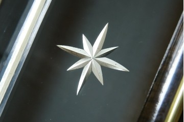 和製ヴィンテージ　SEIKO(セイコー)　30DAY　インデックス(数字)と針の金色がお洒落な掛け時計　(R-072277)