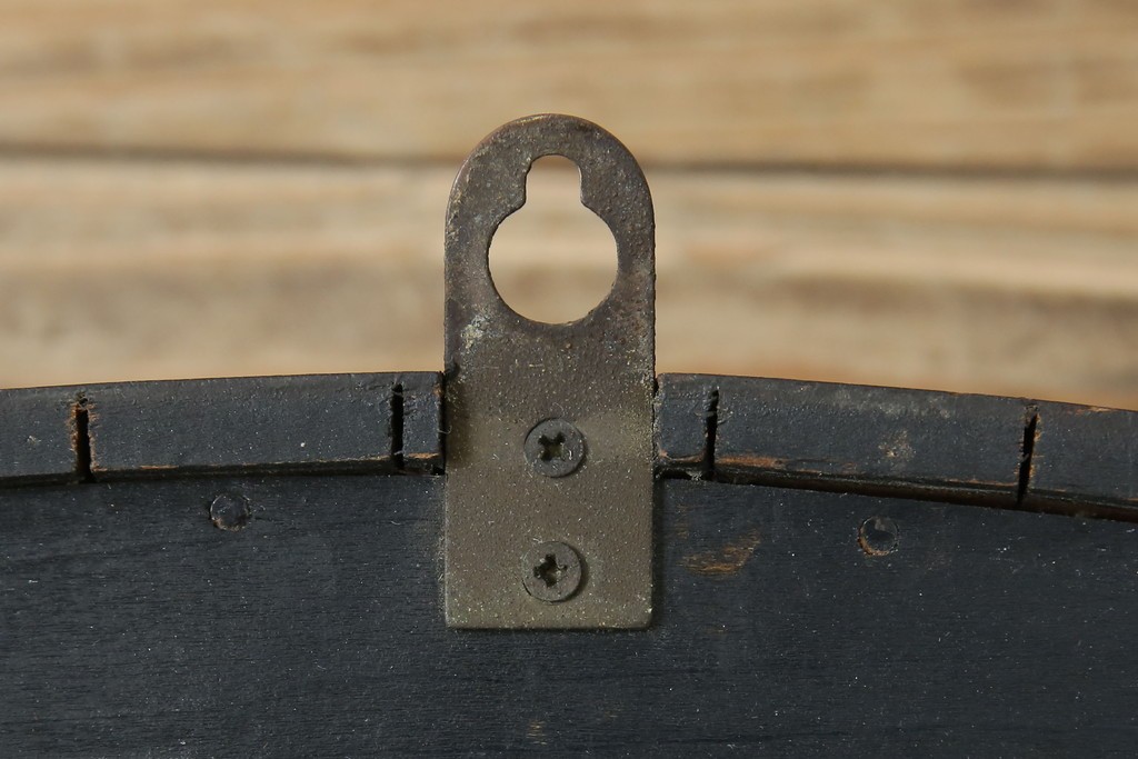 和製ヴィンテージ　SEIKO(セイコー)　30DAY　インデックス(数字)と針の金色がお洒落な掛け時計　(R-072277)