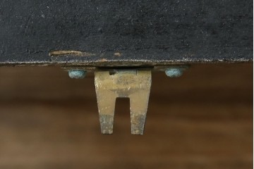 和製ヴィンテージ　SEIKO(セイコー)　30DAY　インデックス(数字)と針の金色がお洒落な掛け時計　(R-072277)