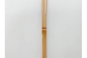 利休　泪写　花押　上品な和の雰囲気溢れる茶杓(竹、筒付き、茶道具、共箱付き、外箱付き)(R-072280)