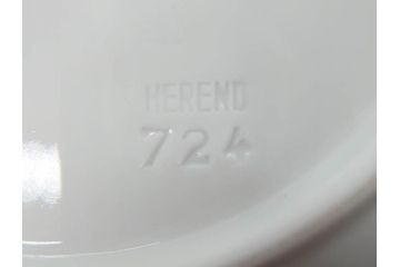 ヘレンド　ハンガリー　HEREND HVNGARY　アポニー・フラワー　華やかな花たちが食卓に彩を与えるティーカップ&ソーサー2客セット(HUNGARY、洋食器、C&S)(R-072282)