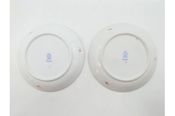 ヘレンド　ハンガリー　HEREND HVNGARY　アポニー・オレンジ　明るいビタミンカラーが華やかな空間を演出するティーカップ&ソーサー2客セット(HUNGARY、洋食器、C&S)(R-072285)
