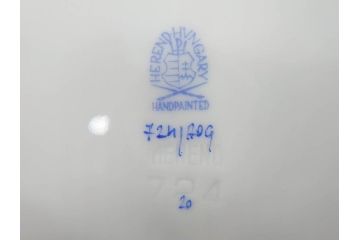 ヘレンド　ハンガリー　HEREND HVNGARY　アポニー・オレンジ　明るいビタミンカラーが華やかな空間を演出するティーカップ&ソーサー2客セット(HUNGARY、洋食器、C&S)(R-072285)