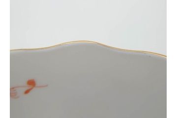 ヘレンド　ハンガリー　HEREND HVNGARY　アポニー・オレンジ　明るいビタミンカラーが華やかな空間を演出するティーカップ&ソーサー2客セット(HUNGARY、洋食器、C&S)(R-072286)