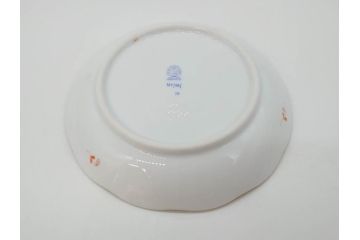 ヘレンド　ハンガリー　HEREND HVNGARY　アポニー・オレンジ　明るいビタミンカラーが華やかな空間を演出するティーカップ&ソーサー2客セット(HUNGARY、洋食器、C&S)(R-072286)