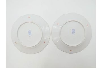 ヘレンド　ハンガリー　HEREND HVNGARY　アポニー・オレンジ　洗練されたデザインが食卓に華やぎをもたらすプレート6枚セット(HUNGARY、洋食器、皿)(R-072287)