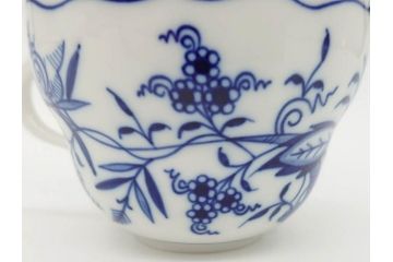 ドイツ　マイセン　Meissen　ブルーオニオン　美しい意匠が上品な雰囲気を高めるカップ&ソーサー2客セット(洋食器、C&S)(R-072288)