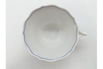 ドイツ　マイセン　Meissen　ブルーオニオン　美しい意匠が上品な雰囲気を高めるカップ&ソーサー2客セット(洋食器、C&S)(R-072288)