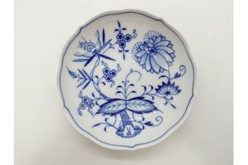 ドイツ　マイセン　Meissen　ブルーオニオン　美しい意匠が上品な雰囲気を高めるカップ&ソーサー2客セット(洋食器、C&S)(R-072288)