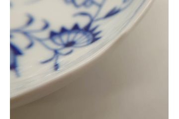ドイツ　マイセン　Meissen　ブルーオニオン　美しい意匠が上品な雰囲気を高めるカップ&ソーサー2客セット(洋食器、C&S)(R-072288)
