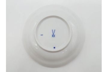 ドイツ　マイセン　Meissen　ブルーオニオン　美しい意匠が上品な雰囲気を高めるカップ&ソーサー2客セット(洋食器、C&S)(R-072288)
