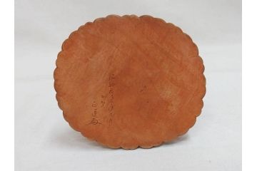 昭和　観世音菩薩　木彫　金彩　彩絵　細かい所までつくり込まれた仏像(加賀向正運?、置物、オブジェ、観音像、共箱付き)(R-072290)
