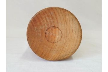 秋田木地山　小椋久太郎　約44cm　約36cm　大小　懐かしい雰囲気を醸し出すこけし2体セット(郷土人形玩具、伝統工芸、民芸品、置物、木彫)(R-072292)