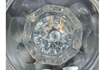 フランス　Baccarat　バカラ　エウリュディケ　約36cm　なめらかなフォルムが上品さを高める花瓶(フラワーベース、花入、花器、フルレッドクリスタルガラス、箱付き、Eurydice)(R-072298)