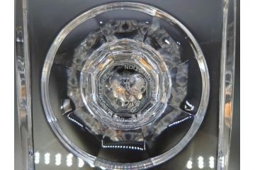 フランス　Baccarat　バカラ　エウリュディケ　約36cm　なめらかなフォルムが上品さを高める花瓶(フラワーベース、花入、花器、フルレッドクリスタルガラス、箱付き、Eurydice)(R-072298)