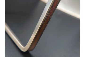 アンティーク　1920年代　レア　ルネ・ラリック(R.LALIQUE)　マスカット(葡萄)　珍しいデザインながらも取り入れやすいメニューホルダー(メニュー立て、メニュースタンド、ガラス、ギャルリーオルフェ(GALERIE ORPHEE)、案内、看板、箱付き)(R-072304)