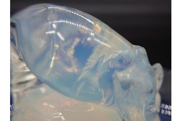 1926年　ルネ・ラリック(R.LALIQUE)　キツネ　オパルセントガラス　手彫りで作られた意匠が美しいピントレイ(ギャルリーオルフェ(GALERIE ORPHEE)、灰皿、オブジェ、アクセサリートレイ、箱付き)(R-072305)